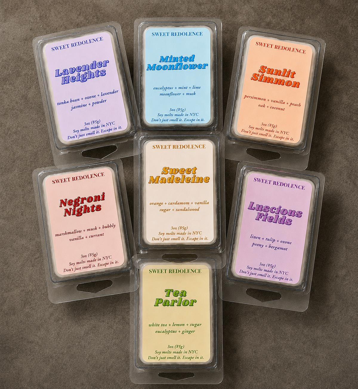 Core Collection Wax Melts