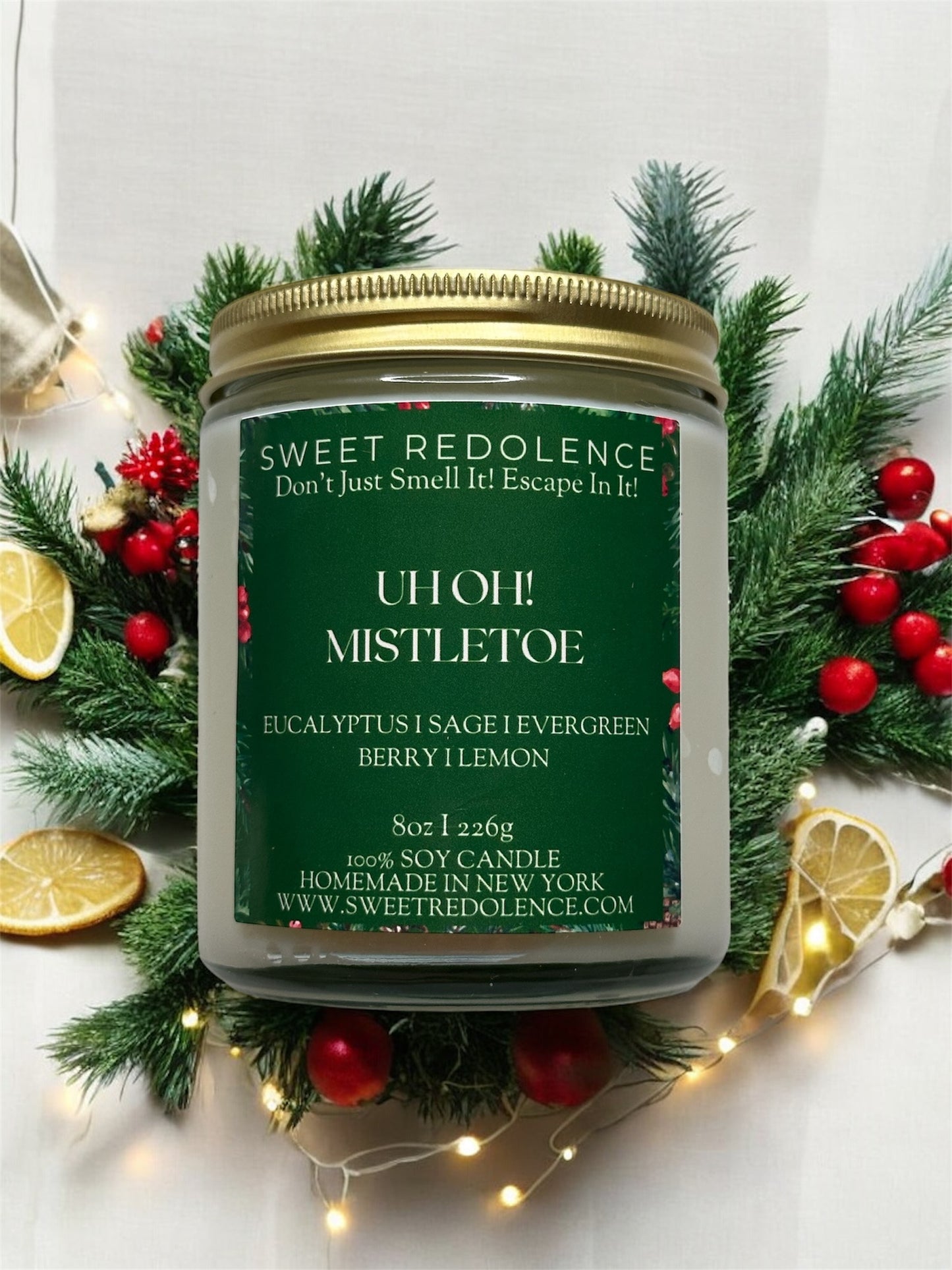 Winter-Holiday Candle Collection