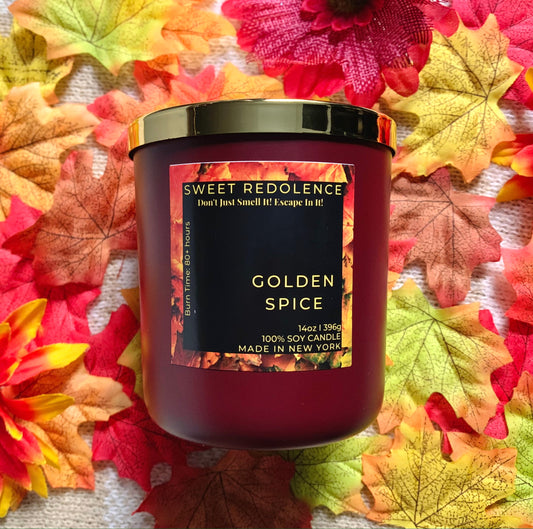 Golden Spice Candle